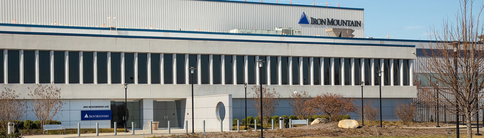 New Jersey data center entrance