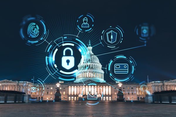 Capitol building security overlay