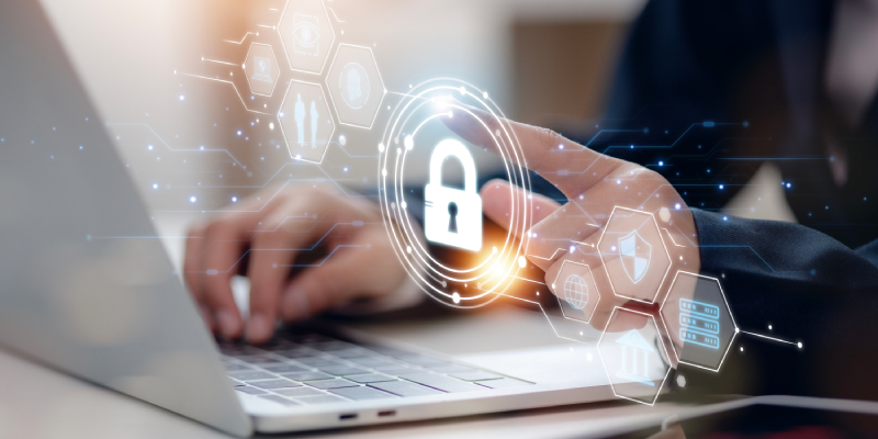 Security abstract image