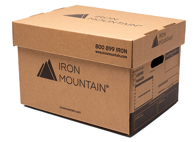 Image of an Iron Mountain Eco Box