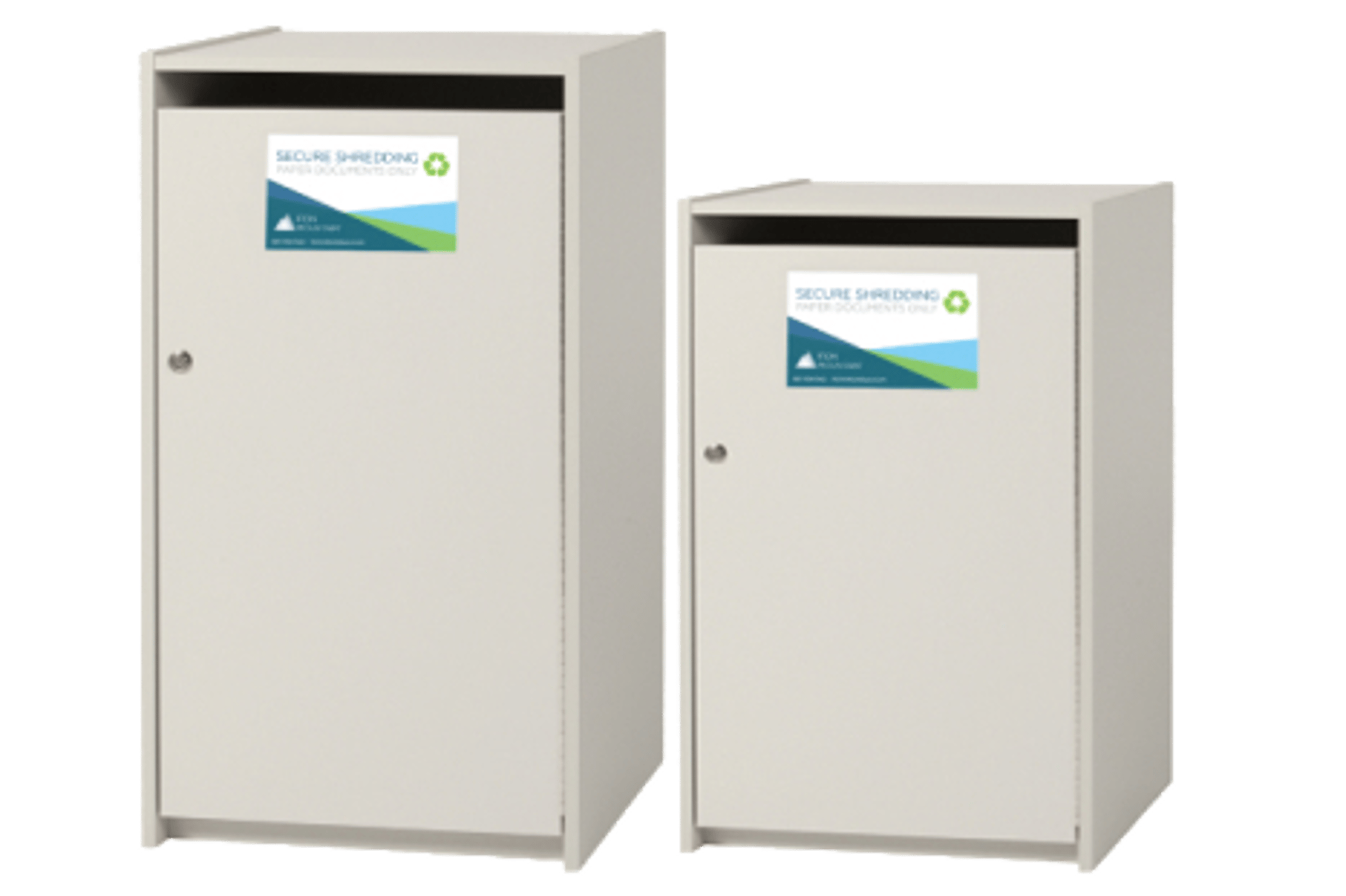 options for IM console shredding bins