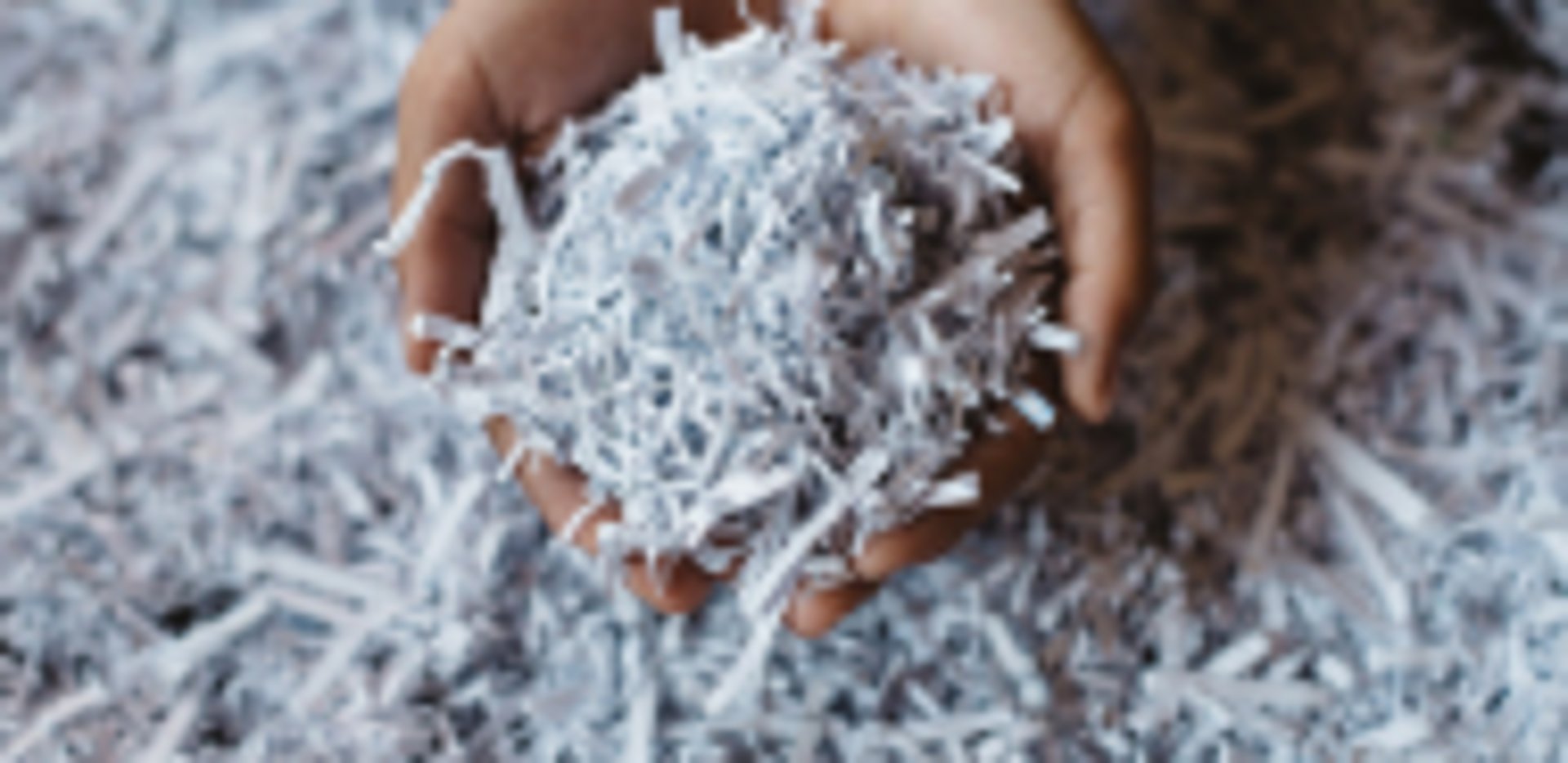 shredded paper
