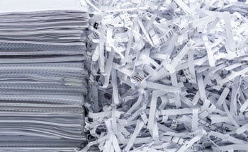 Shredded paper