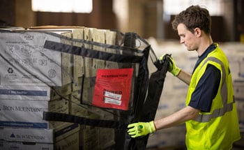 Shredding warehouse