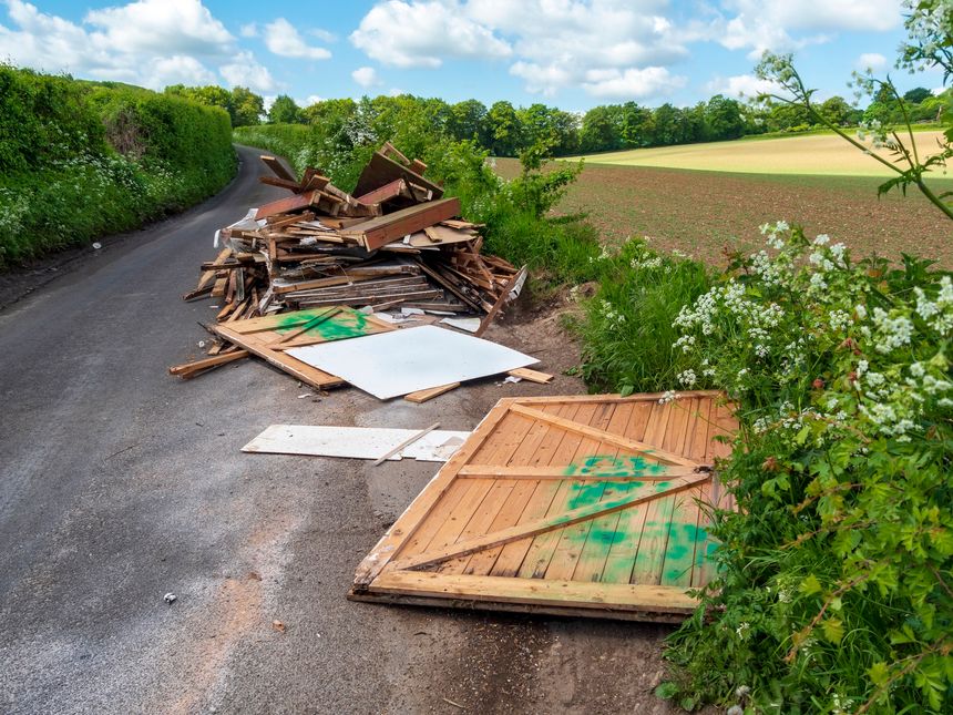 Fly-tipping and consequences for landowners