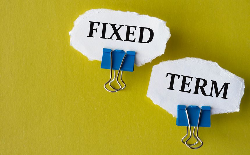 What are the risks of using fixed-term contracts once six month unfair dismissal rights come into force?
