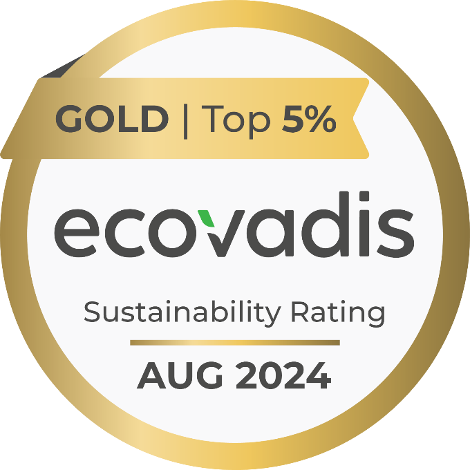 Ecovadis Gold Award logo