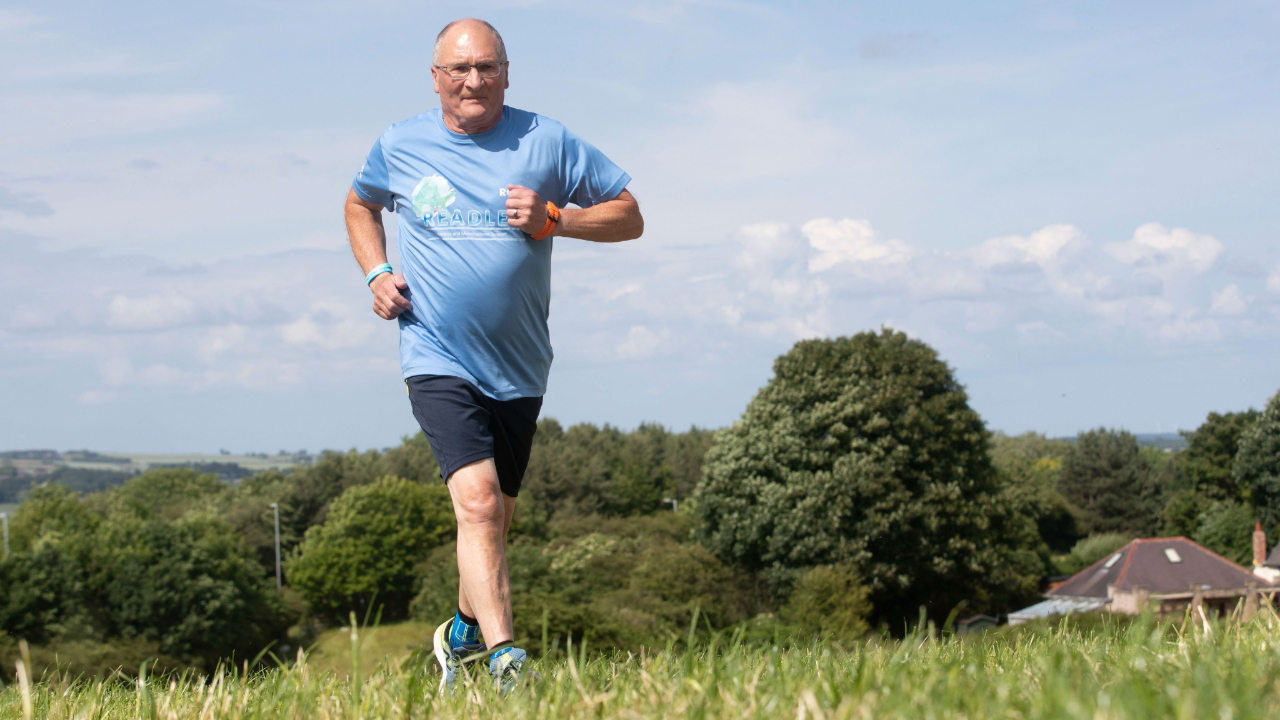 Ron running