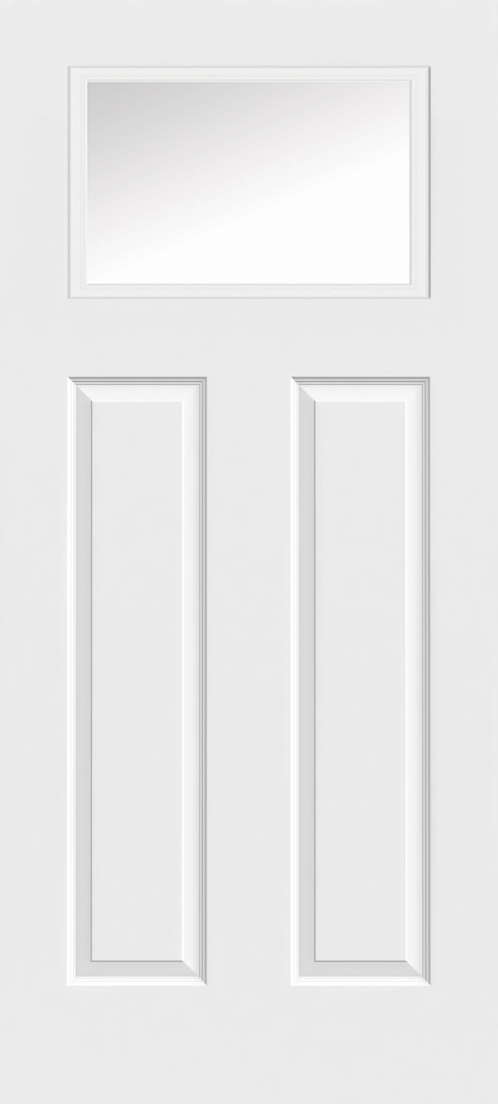 13 Top Lite 2 Narrow Panels Shaker