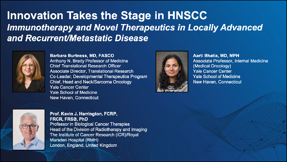 Innovation Takes the Stage in HNSCC