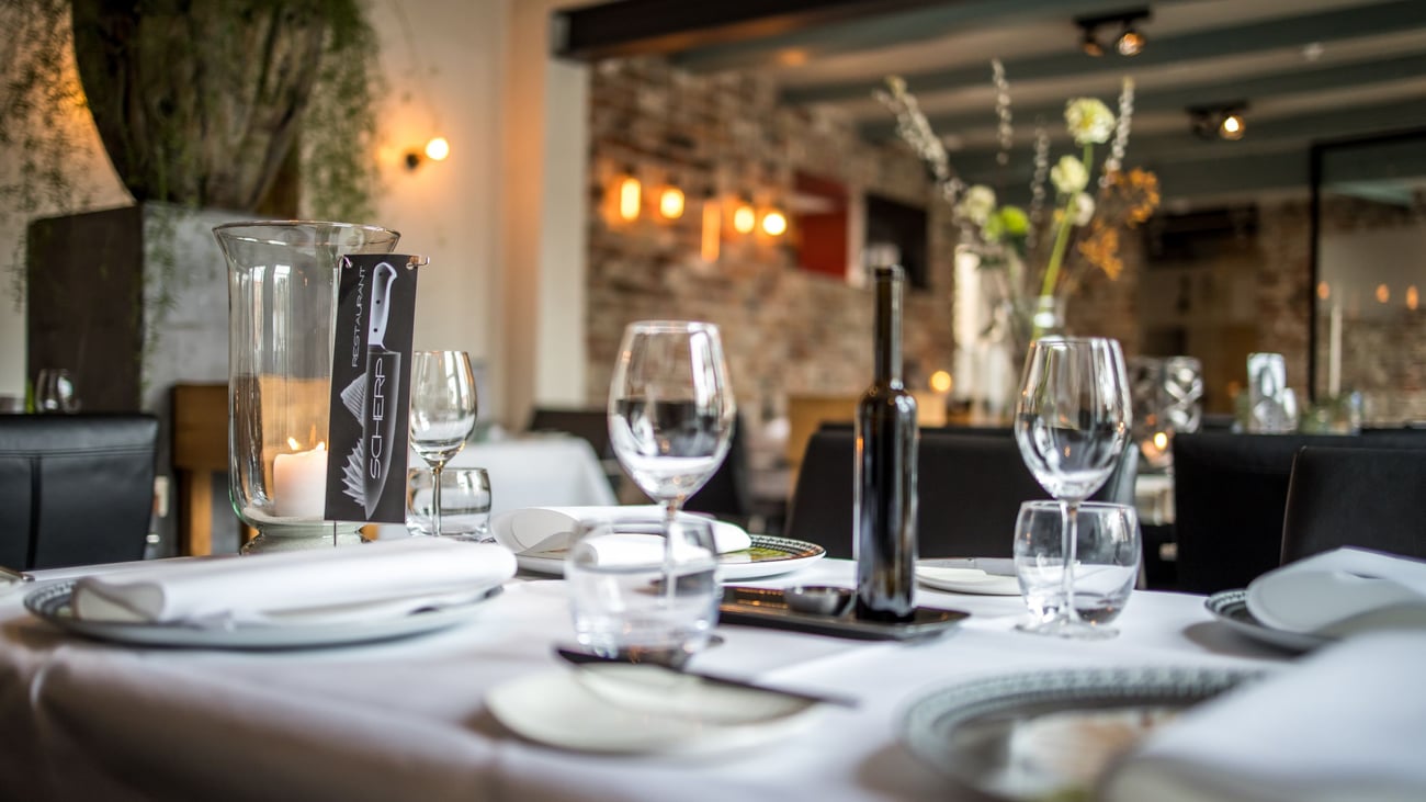 Restaurant Scherp Chef Mart Scherp Sommelier Dhani Scherp-Zapata Interiour