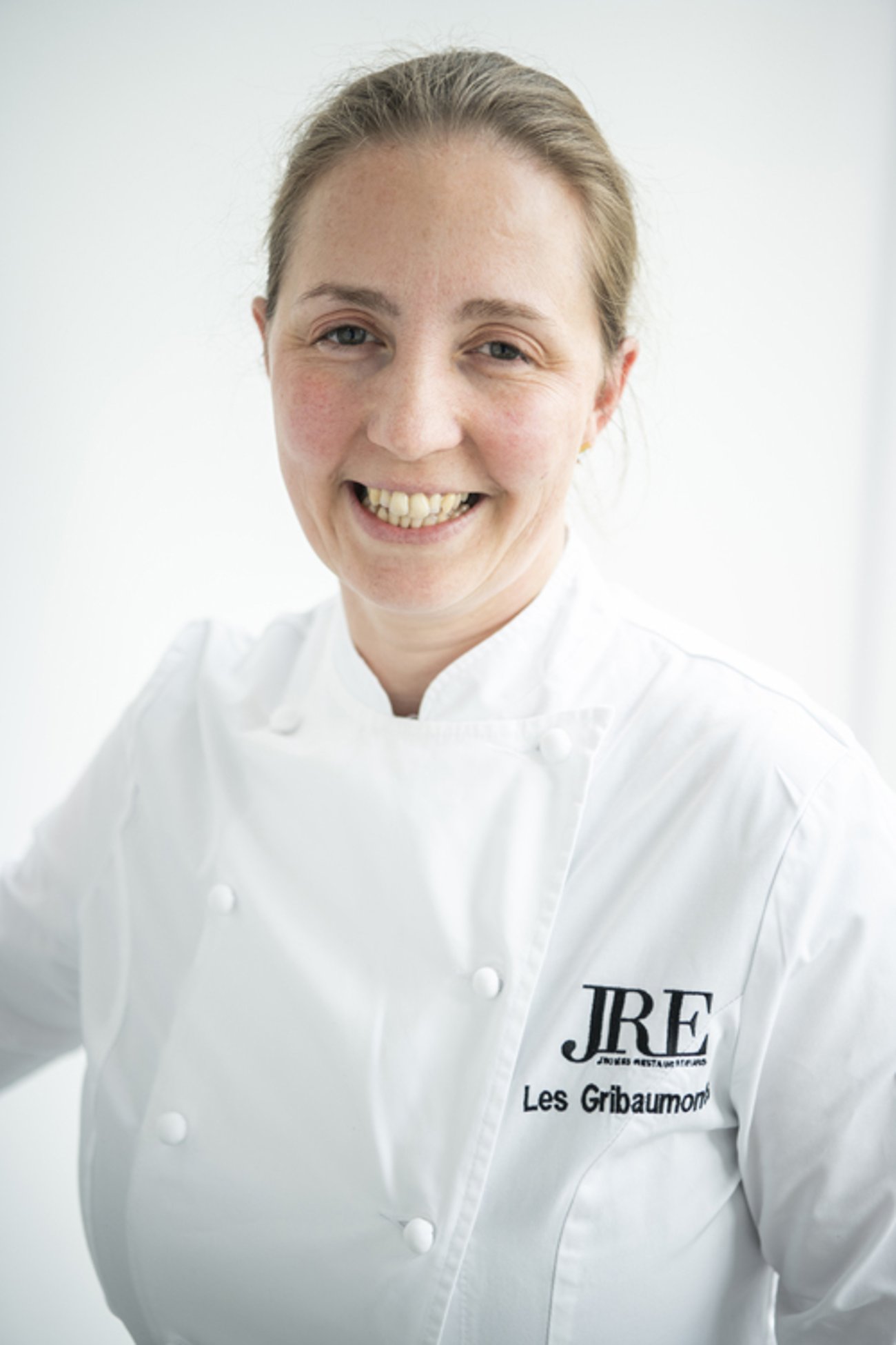 Chef Lisa Calcus, restaurant Les Gribaumonts, Mons, Belgium