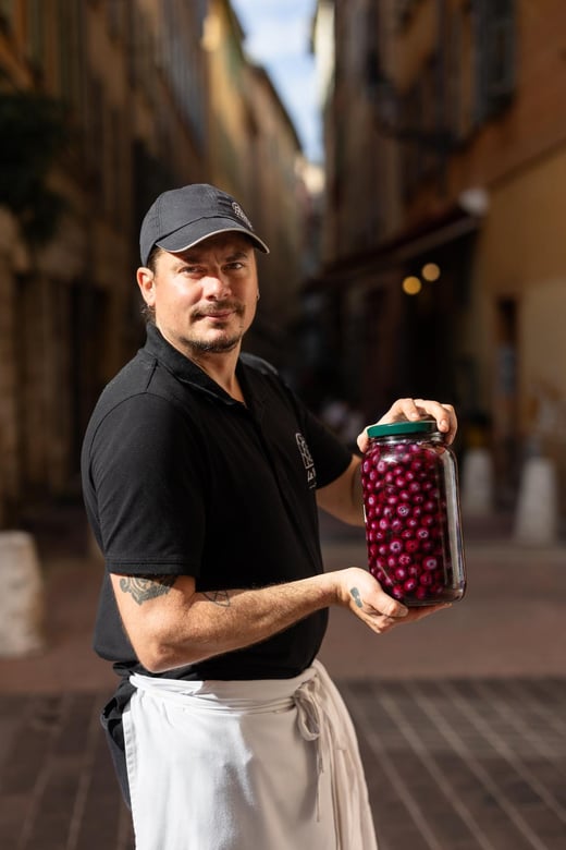 Chef Aurélien Martin, Restaurant Le Panier, Nice, France
