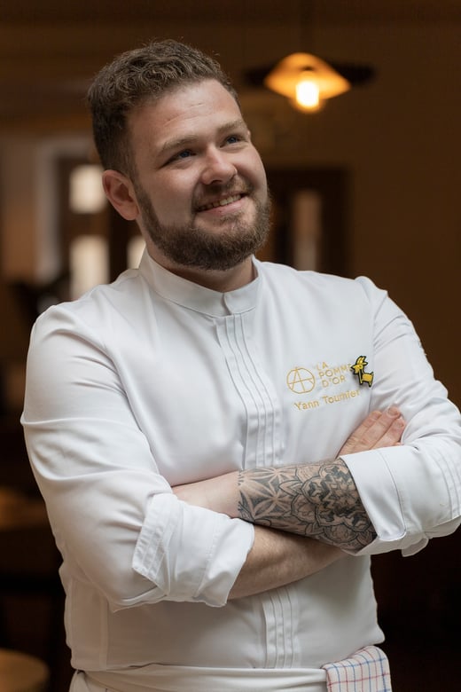 Chef Yann Tournier, La Pomme d’Or, Sancerre, France