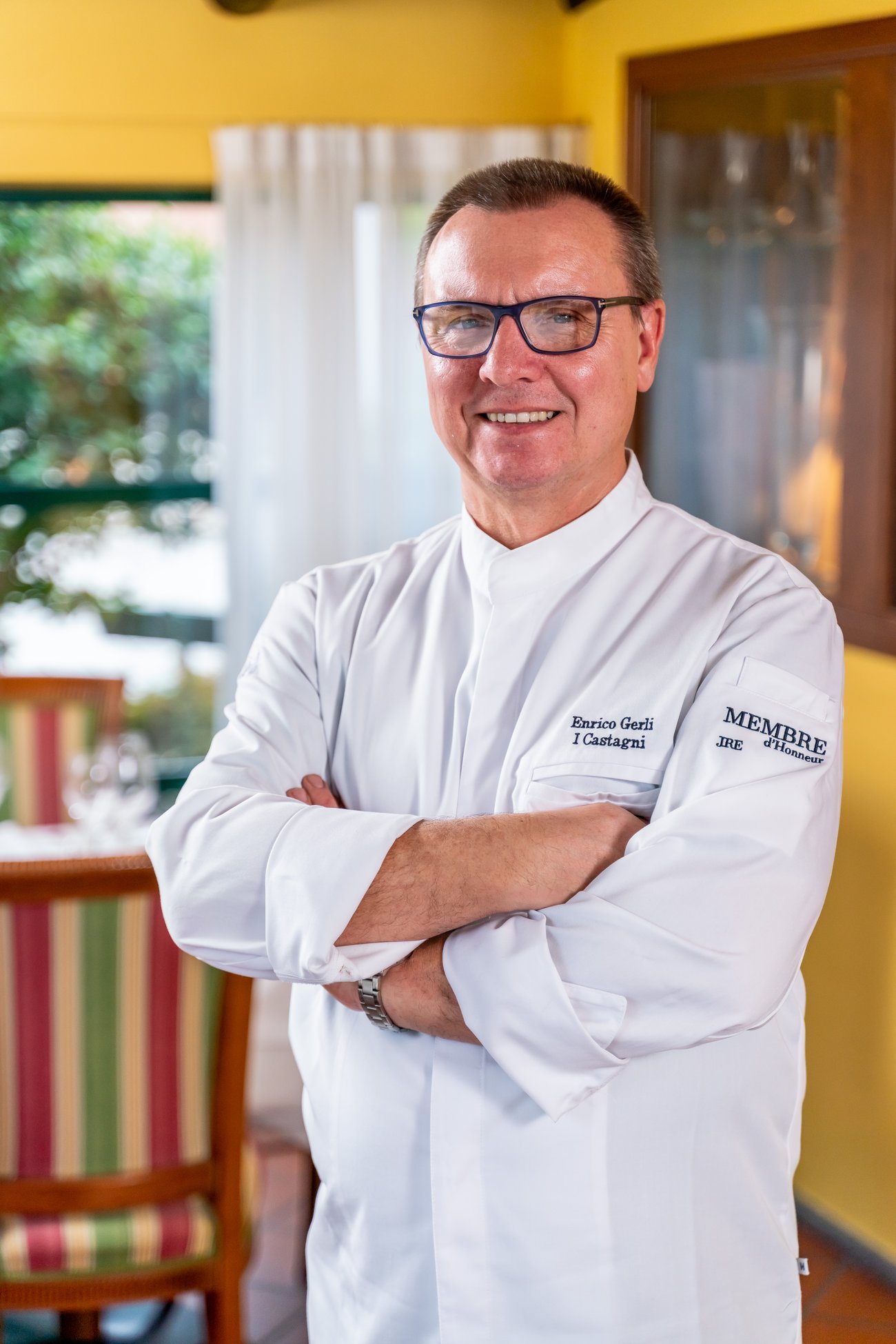 Chef Enrico Gerlo, I Castagni, Italy
