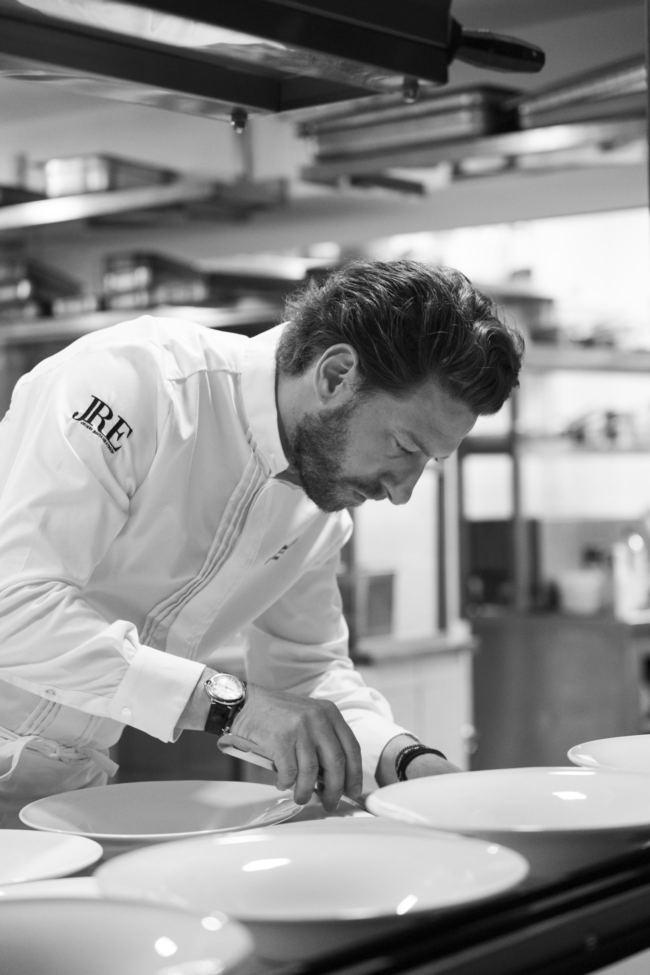 Chef Federico Beretta, restaurant Feel, Como, Italy