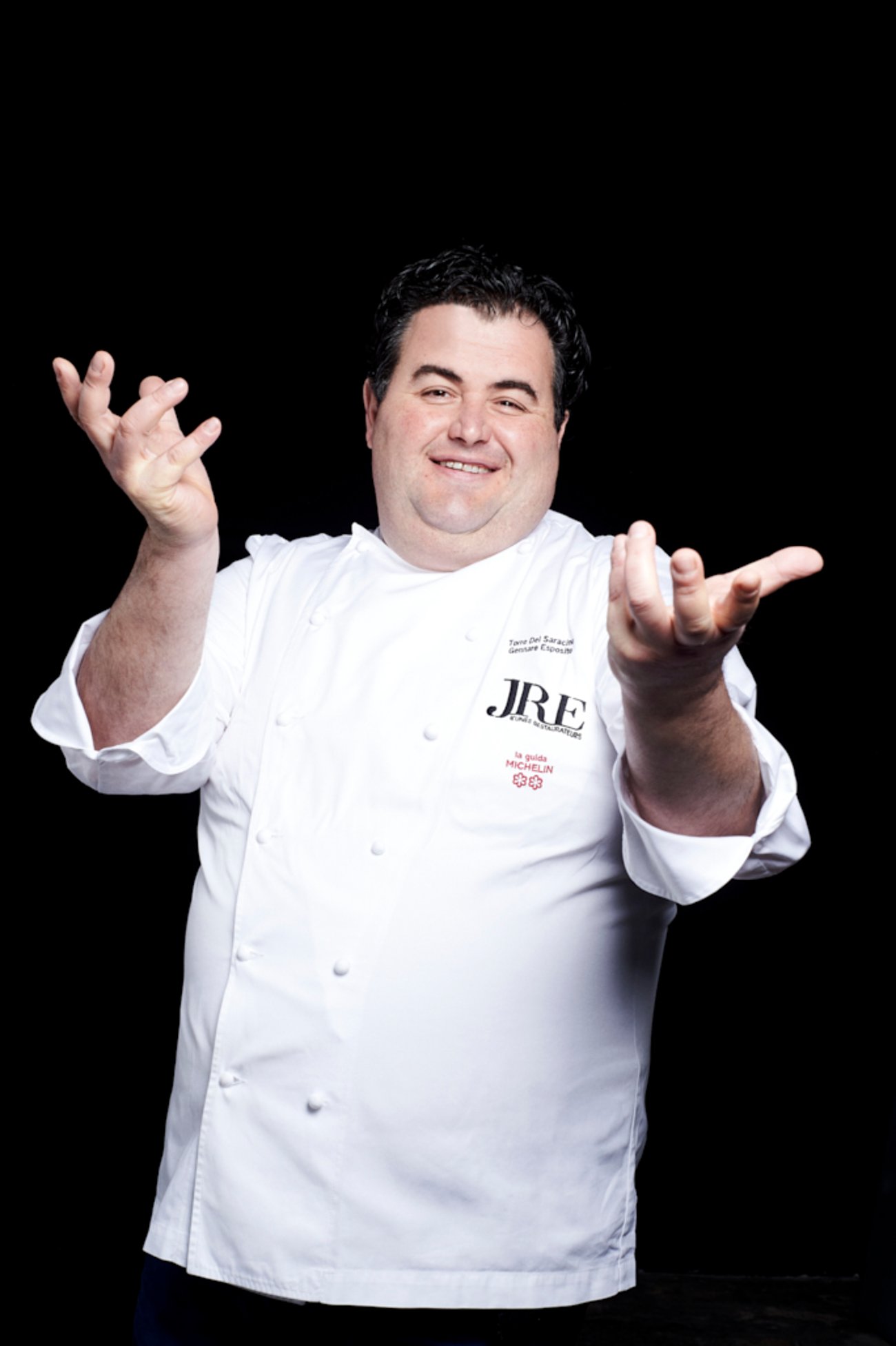 chef Gennaro Esposito, restaurant Torre del Saracino, Vico Equense, Italy
