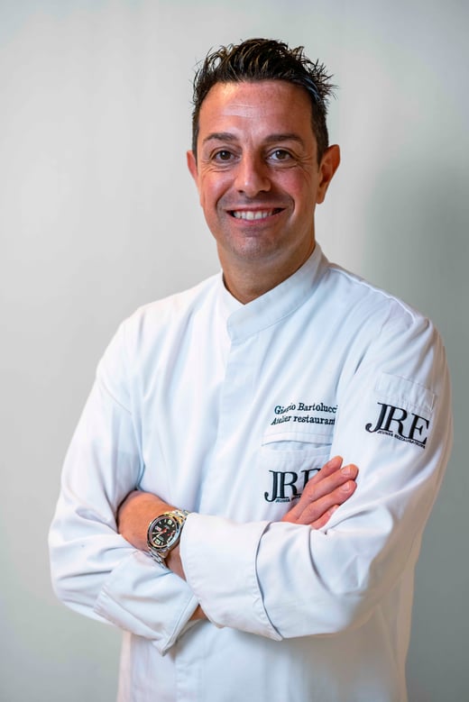 chef Giorgio Bartolucci, restaurant Atelier, Domodossola, Italy