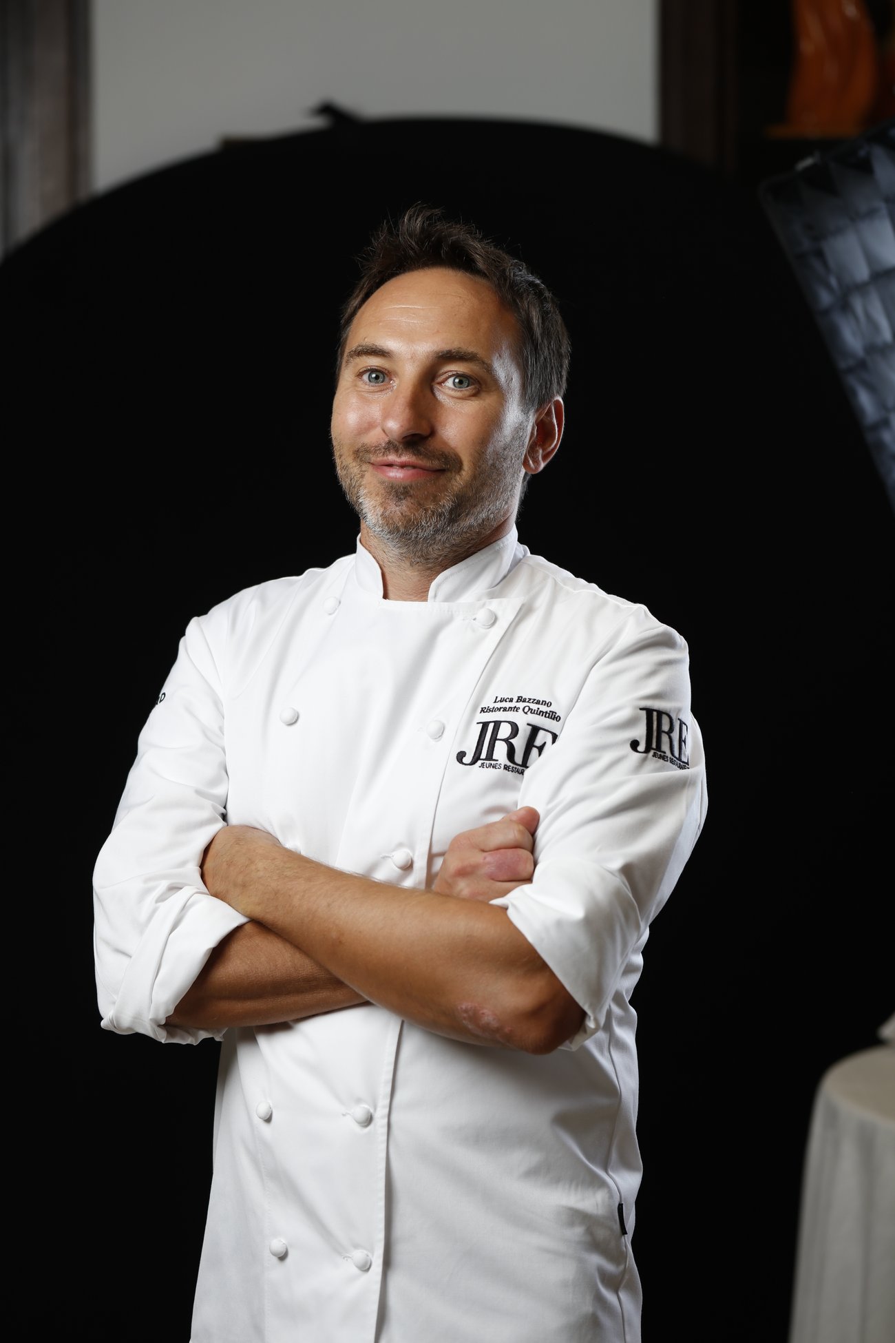 dish, chef Luca Bazzano, restaurant Quintilio, Altare, Italy