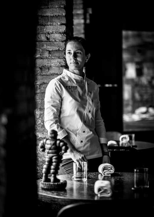 Chef Carito Lourenço, Fierro, Valencia, Spain