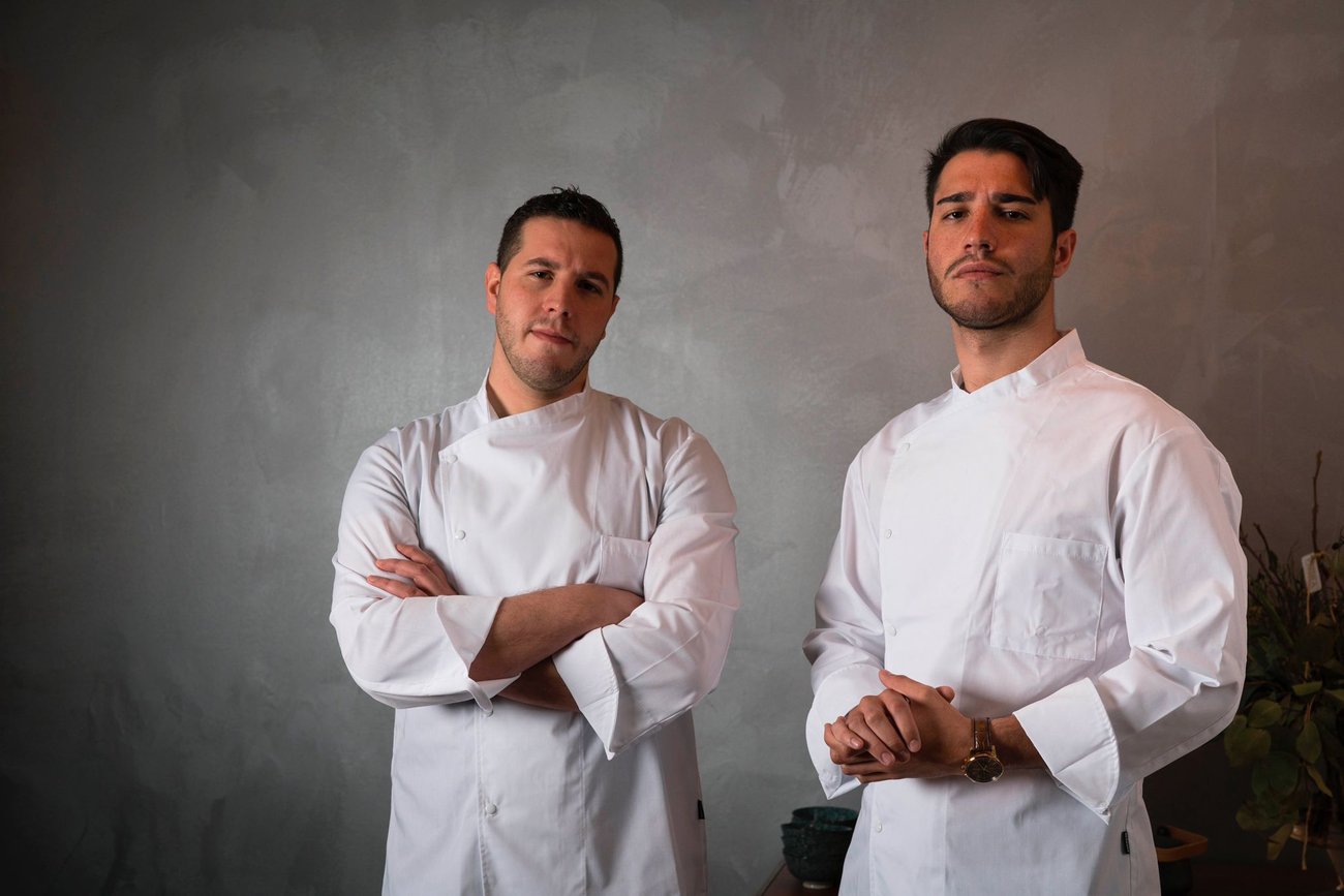 Chefs Sergio and Mario Tofé, Restaurant Eter, Madrid, Spain
