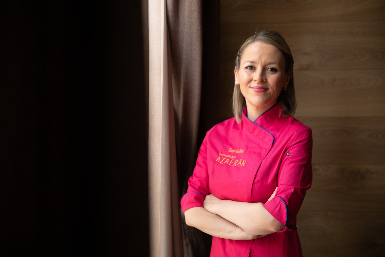 Chef Teresa Gutiérrez, Restaurant Azafrán, Villarrobledo, Spain