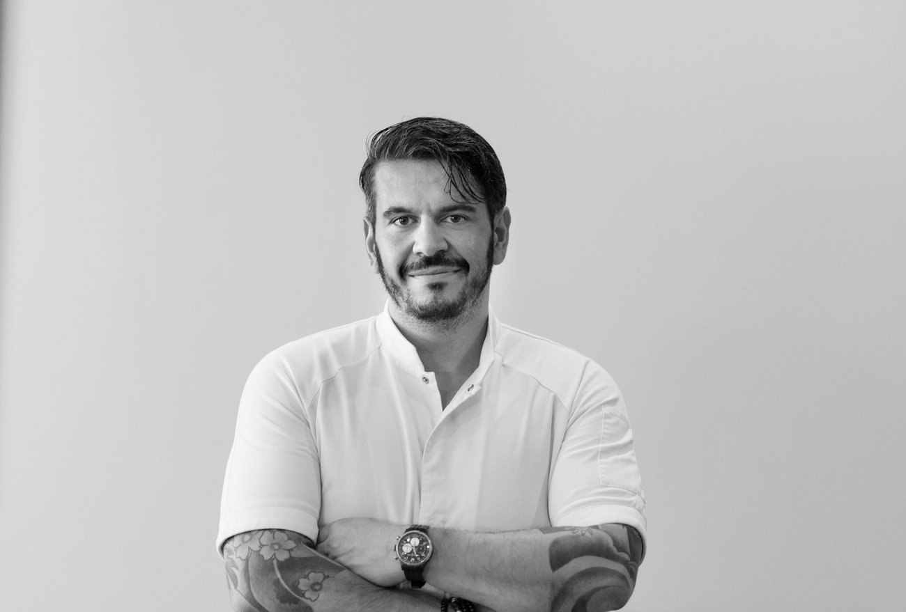 Chef Damien Germanier, Restaurant Germanier, Sion, Switzerland