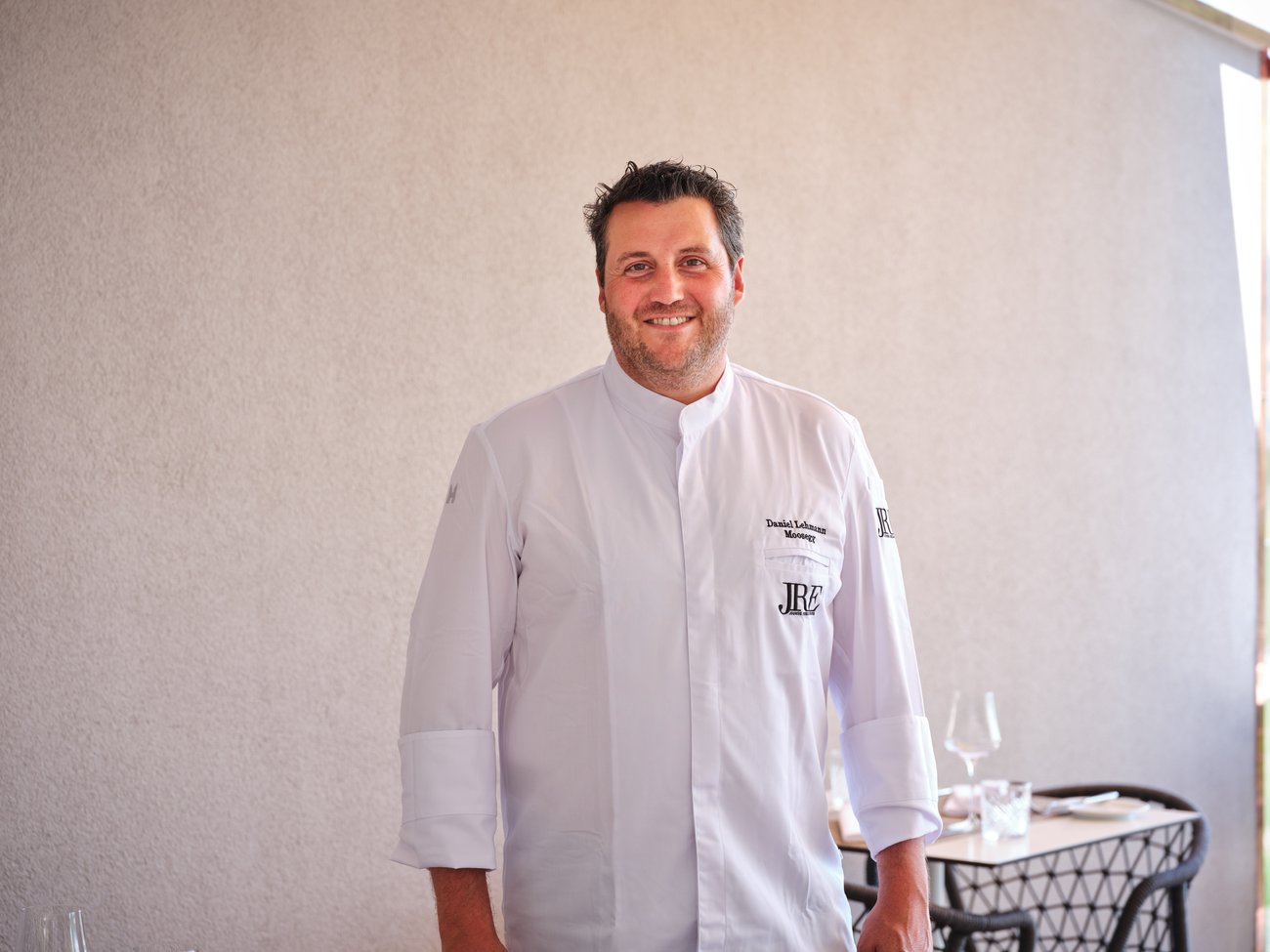Chef Daniel Lehmann, restaurant Moosegg, Emmenmatt Switzerland