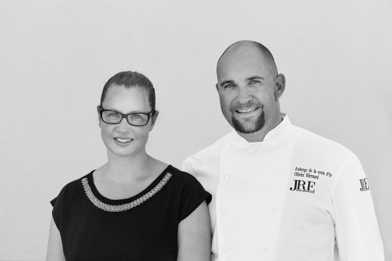 Chef Olivier Hiernard, restaurant De La Croix d'Or, Yen, Switzerland