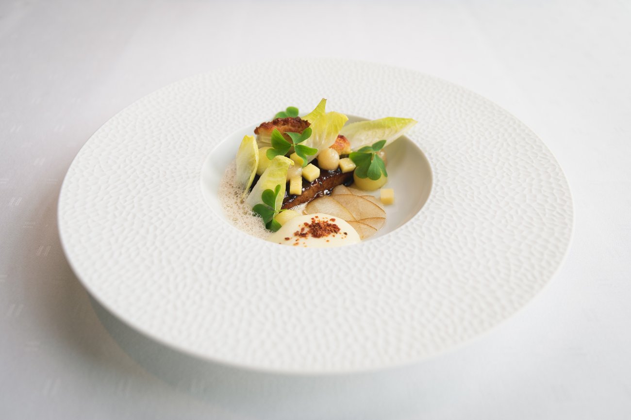 Dish, Chef Andreas Laux, Hotel Restaurant Schloss Eberstein, Gernsbach, Germany