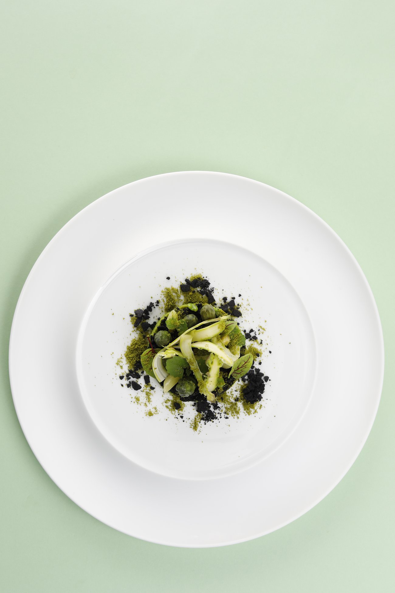 dish, Chef Gaetano Trovato, restaurant Arnolfo, Colle di Val D'Elsa, Italy