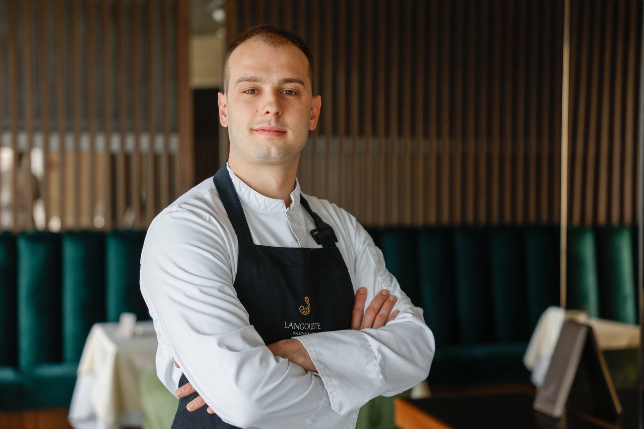 Chef Marko Djeric, Langouste, Belgrade, Serbia