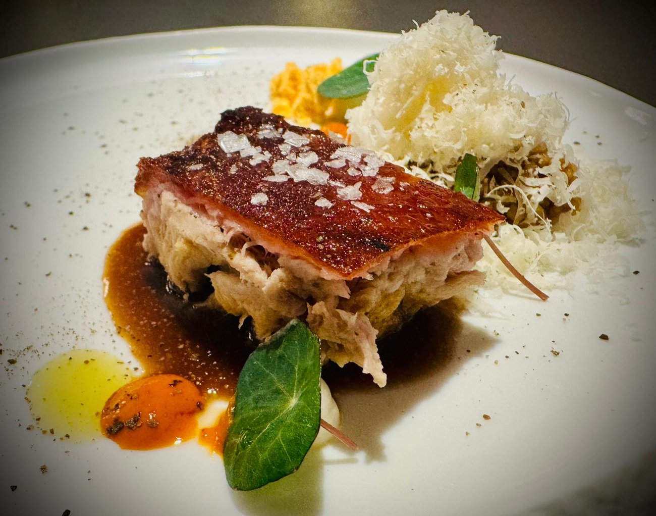Canarian Suckling Pig Rastelli Cheese Textures Len