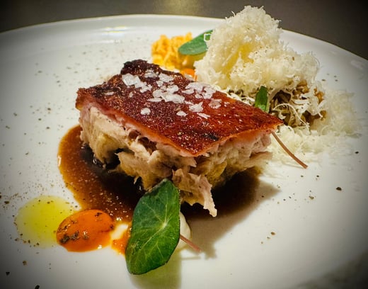 Canarian Suckling Pig Rastelli Cheese Textures Len