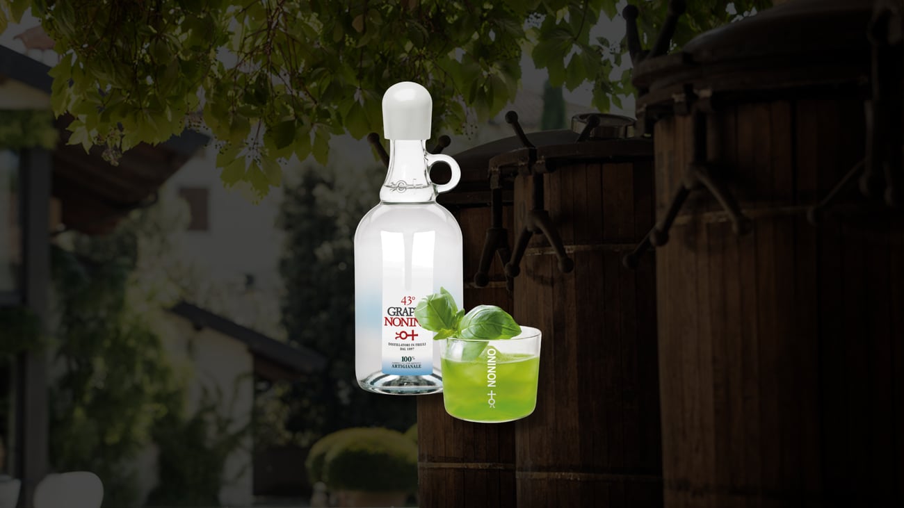 COCKTAIL NONINO BASIL SMASH