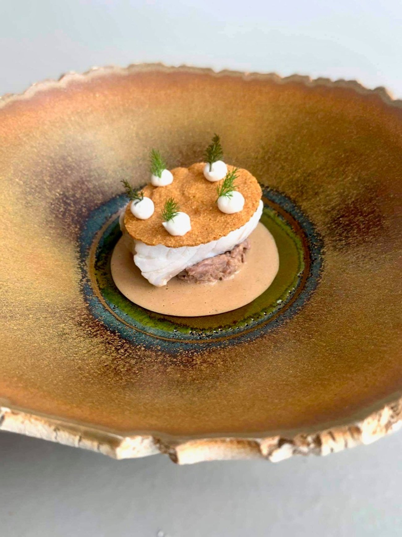 Parmigiano Reggiano 40 maanden met tarbot kalfswan