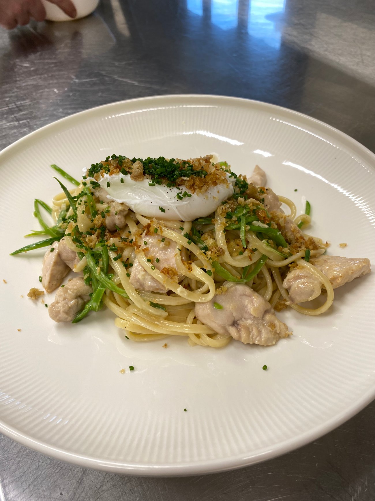 Chicken Meets Linguine
