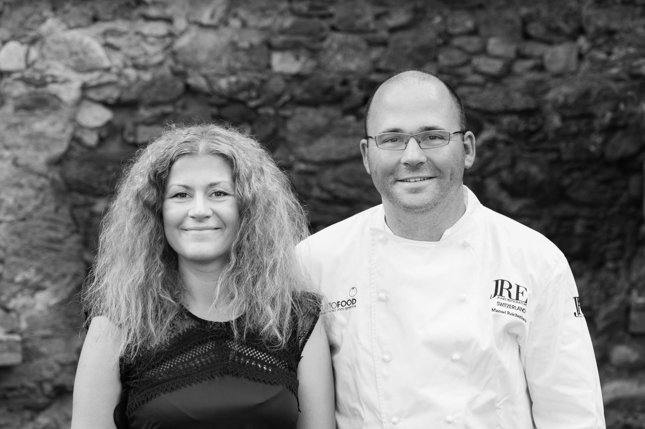 Chef Manuel Reichenbach, Hotel Restaurant Casa Tödi, Trun, Switzerland