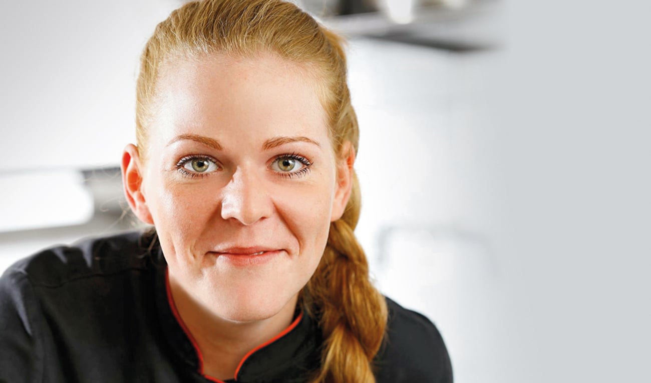 Chef Marie Robert, Restaurant Café Suisse, Bex, Switzerland