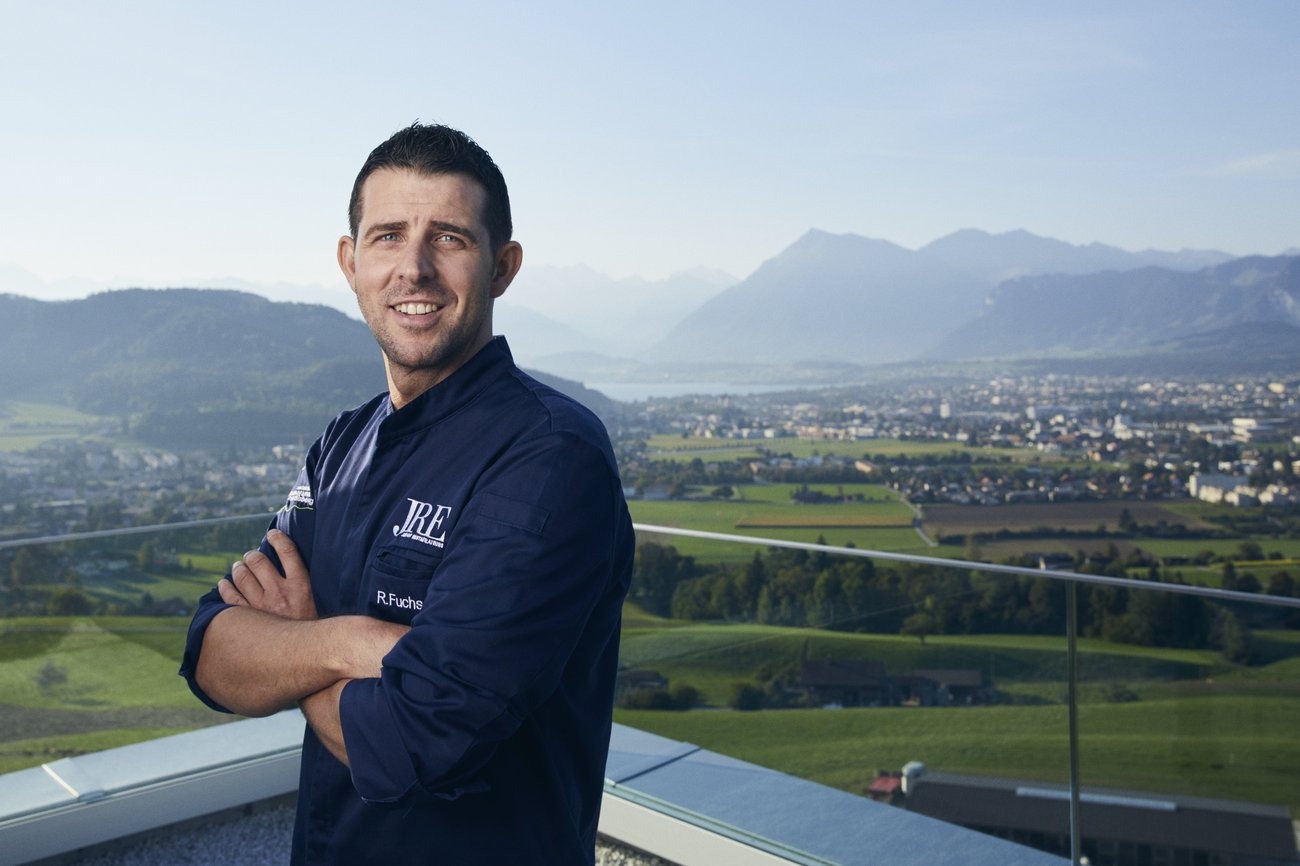 Chef Rolf Fuchs, Restaurant Panorama, Steffisburg, Switzerland