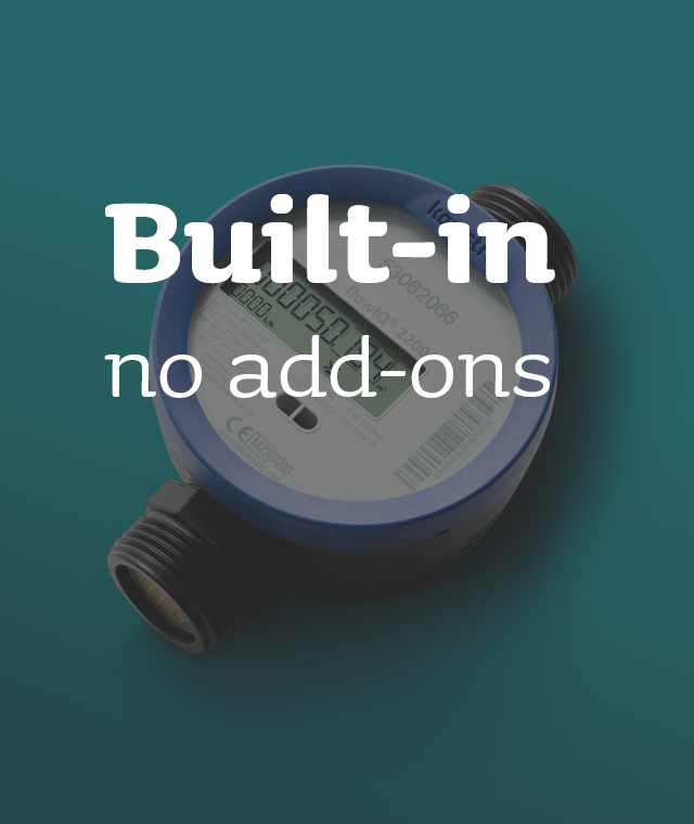 Built-in, no add-ons