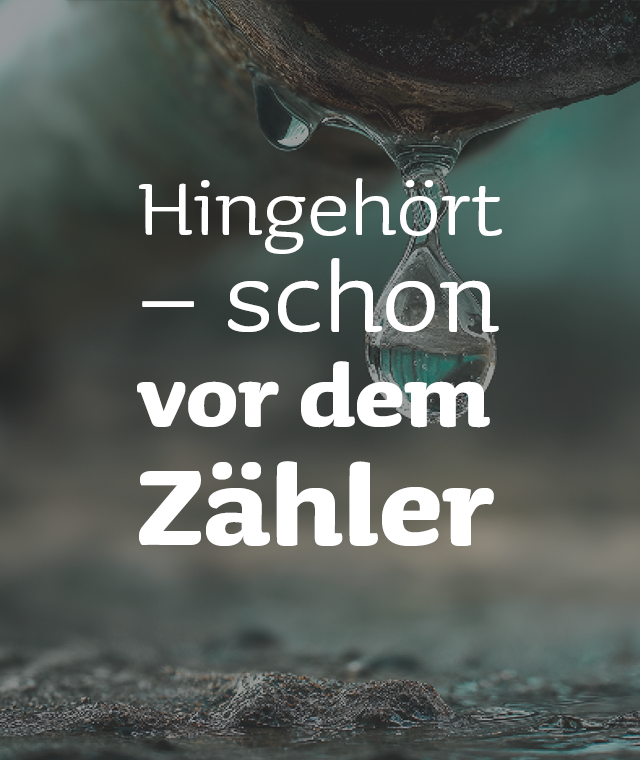 Hingehört – schon vor dem Zähler 
