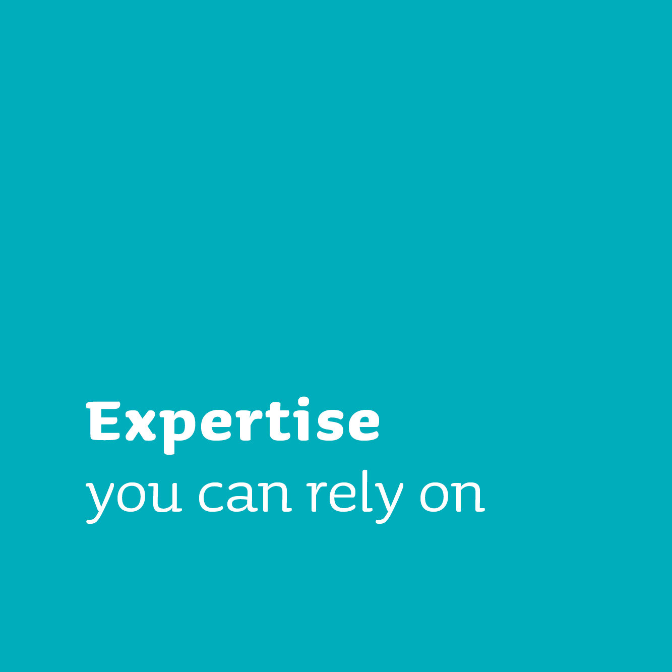 Turnkey solution expertise according to your needs