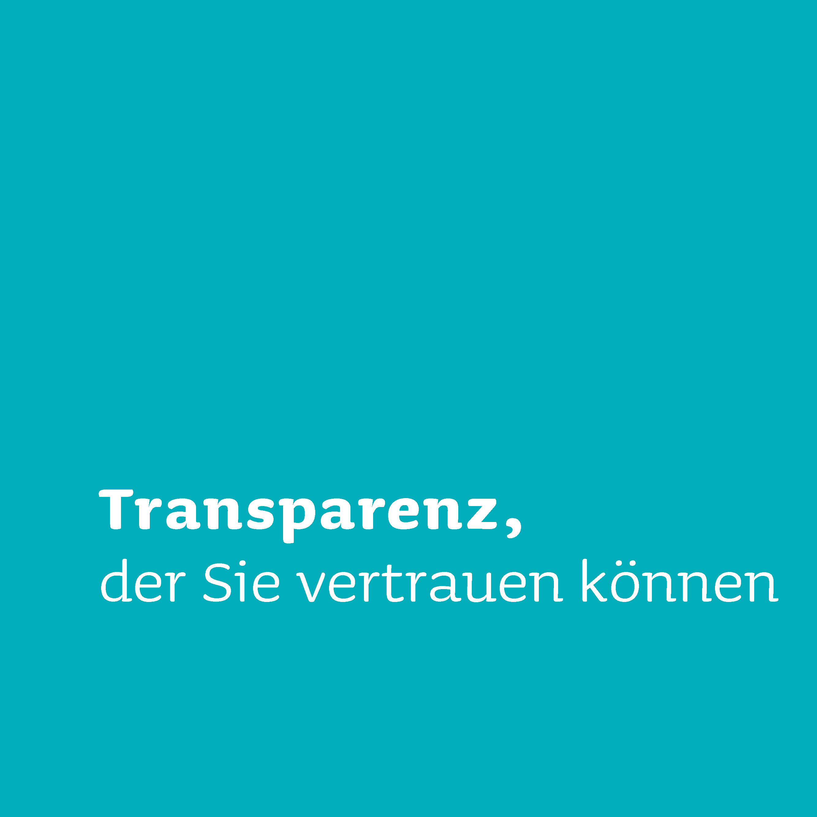 Zukunftssichere Verbrauchsdaten