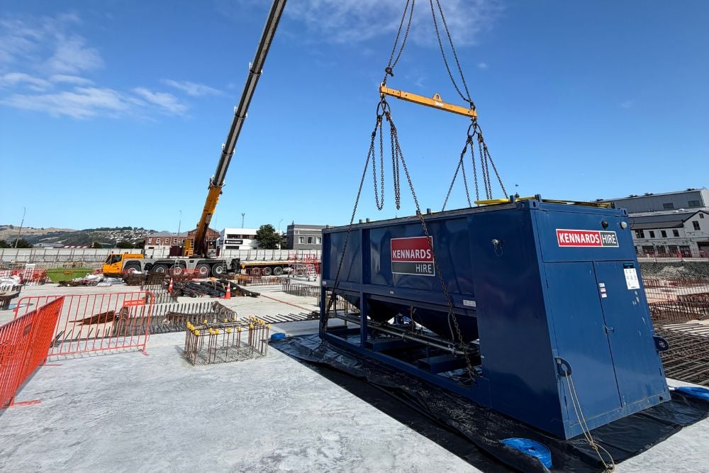 Kennards Hire Dunedin project