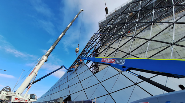 Kennards Hire equipment in operation