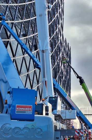 Kennards Hire equipment in operation