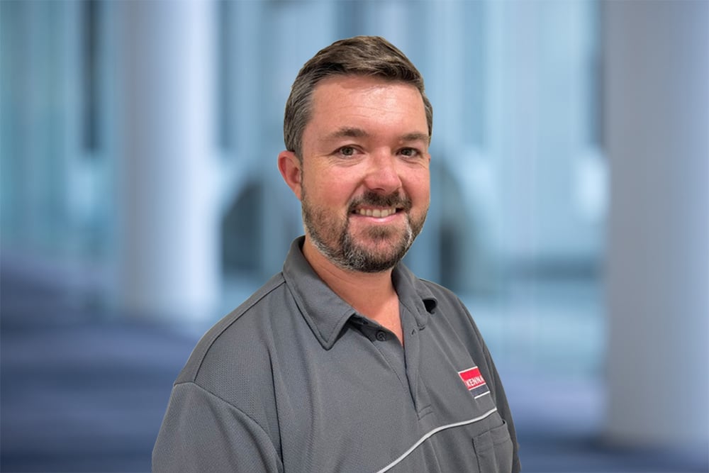 Kennards Hire experts Sam Townsend