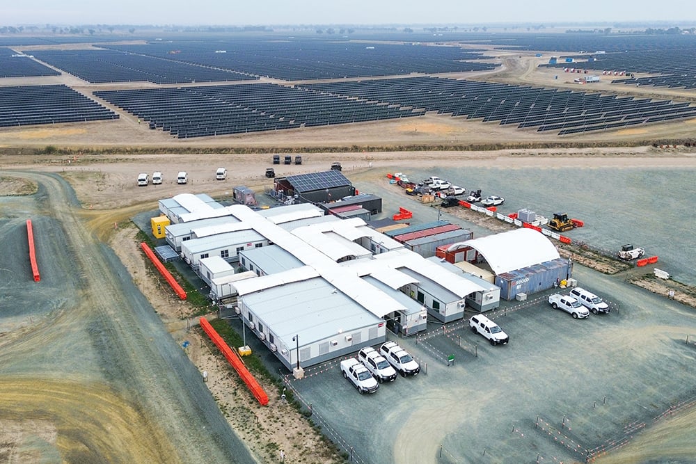 Kennards Hire site mobilisation compounds