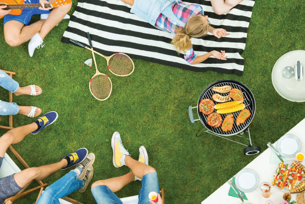 Laying Turf in your lawn.